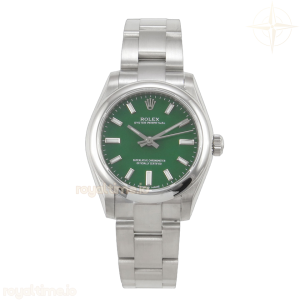 Oyster Perpetual 31mm 277200 DIWF Green Dial on SS Bracelet A2232