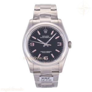 Oyster Perpetual 36 116000 KRF Black/Pink Dial on SS Bracelet VR3130