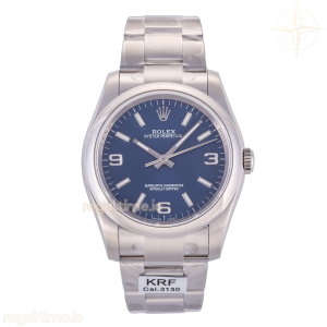 Oyster Perpetual 36 116000 KRF Blue Dial on SS Bracelet VR3130