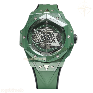 Hublot Big Bang Sang Bleu II Green Magic