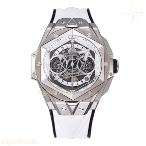 Hublot Big Bang Sang Bleu II White Dial in Titanium