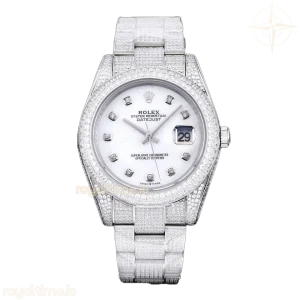 Datejust 41 with Diamond Markers in Steel
