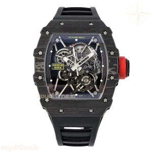 Richard Mille RM 035-01 Rafael Nadal NTPT Carbon on Black Rubber Strap (Sonic)
