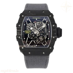 Richard Mille RM 035-01 Rafael Nadal NTPT Carbon on Grey Nylon Strap (Sonic)