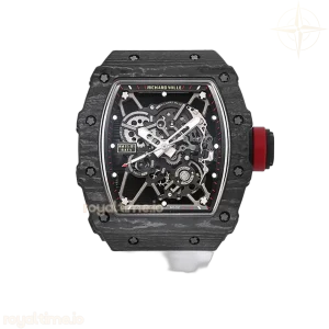 Richard Mille RM 035-01 Rafael Nadal NTPT Carbon White Rubber Strap