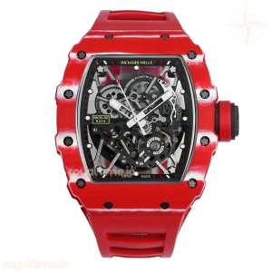 Richard Mille RM 035-02 Rafael Nadal TPT Red on Red Rubber Strap