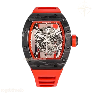 Richard Mille RM 055 Bubba Watson in NTPT Carbon Red Rubber Strap