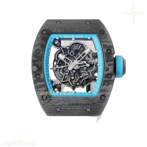 Richard Mille RM 055 Bubba Watson "Yas Marina Circuit" NTPT on White Rubber Strap RMUL2