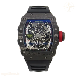 Richard Mille RM035-02 VAF on Black Rubber Strap RMAL1 NON Free Sprung with MOD Case