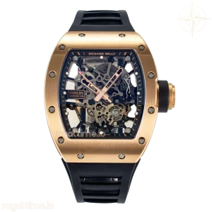 Richard Mille RM035-02 RG SONIC Skeleton Dial on Black Rubber Strap RMUL1