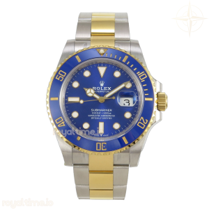 Submariner 41mm 126613 LB SS/YG Blue Ceramic RCF 904L SS Case and Bracelet VR3235 (Weighted)