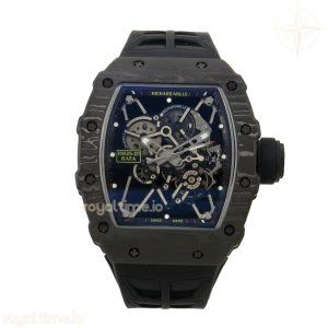Richard Mille RM35-01 NTPT MIF Skeleton Dial on Black Rubber Strap RMUL3