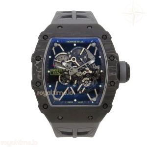 Richard Mille RM35-01 NTPT MIF Skeleton Dial on Gray Rubber Strap RMUL3