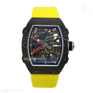 Richard Mille Umi Maker’s RM67-02 Black NTPT Brazil Black/Green/Red Skeleton Dial on Nylon strap CRMA7 V2