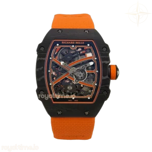 Richard Mille Umi Maker's RM67-02 Black NTPT McLaren Orange Skeleton Dial on Nylon strap CRMA7 V2