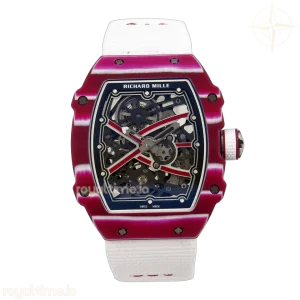 Richard Mille Umi Maker's RM67-02 Red NTPT Mutaz Red Skeleton Dial on Nylon strap CRMA7 V2