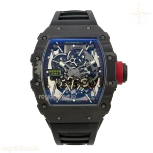 Richard Mille VAF Custom Made RM035-02 with Free Sprung Titanium Vaucher RMAL1 (Black NTPT Black)