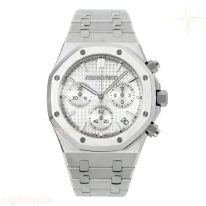 Audemars Piguet Royal Oak Chronograph 26240 APSF Stainless Steel Silver Dial on Stainless Steel Bracelet SA4401 (Free Sprung) Super Clone V5
