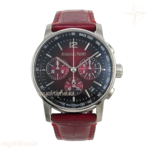 Audemars Piguet Code 11.59 Chrono 26393 SS APSF Red/Black Dial on Red Leather Strap SA4401