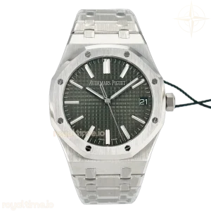 Audemars Piguet Royal Oak 15510 SS APSF Green Dial on SS Bracelet SA4302 V2 (SW Dial)