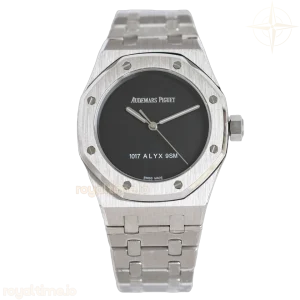 Audemars Piguet Royal Oak 15550 Black Dial 1017 ALYX 9SM in White Gold