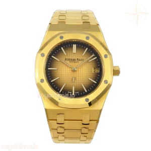 Audemars Piguet Royal Oak 39mm 16202 YG ZF YG Smoked Dial on YG Bracelet A7121