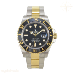 Submariner 41mm 126613 LN SS/YG Black Ceramic RCF 904L SS Case and Bracelet VR3235 (Weighted)