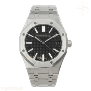 Audemars Piguet Royal Oak 41mm 15510 SS 3KF Black Dial on SS Bracelet SA4302