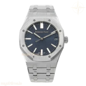 Audemars Piguet Royal Oak 41mm 15510 SS 3KF Blue Dial on SS Bracelet SA4302
