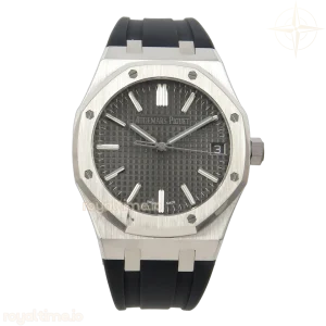 Audemars Piguet Royal Oak 41mm 15510 SS APSF Gray Dial on Black Rubber Strap SA4302