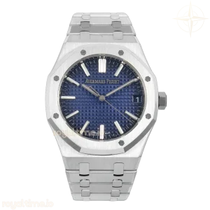 Audemars Piguet Royal Oak 41mm 15510 SS DDF Blue Ombre Dial on SS Bracelet DD4302 (Weighted) 176g