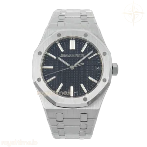 Audemars Piguet Royal Oak 41mm 15510 SS DDF Blue Textured Dial on SS Bracelet SA4302