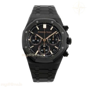 Audemars Piguet Royal Oak Chrono 26240 PVD DDSF Black Dial on PVD Bracelet DD4401