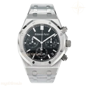 Audemars Piguet Royal Oak Chrono 26240 SS APSF Black Dial on SS Bracelet SA4401
