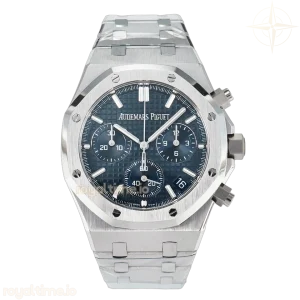 Audemars Piguet Royal Oak Chrono 26240 SS APSF Blue Dial on SS Bracelet SA4401