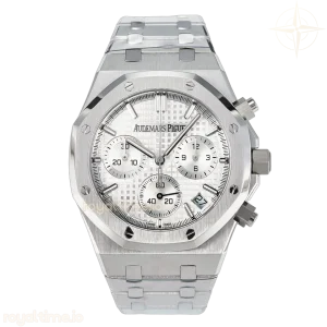 Audemars Piguet Royal Oak Chrono 26240 SS APSF Silver Dial on SS Bracelet SA4401