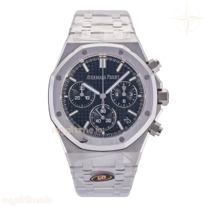 Audemars Piguet Royal Oak Chrono 26240 SS DDF Black Dial on SS Bracelet DD4401 (50th Anniversary)