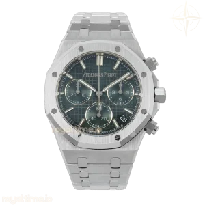 Audemars Piguet Royal Oak Chrono 26240 SS DDF Green Dial on SS Bracelet SA4401