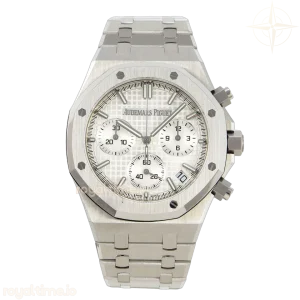 Audemars Piguet Royal Oak Chrono 26240 SS DDF Silver Dial on SS Bracelet DD4401 (SW Dial)