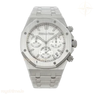 Audemars Piguet Royal Oak Chrono 26240 SS DDF White Dial on SS Bracelet SA4401