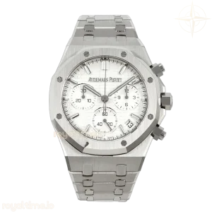 Audemars Piguet Royal Oak Chrono 26240 SS DDSF White Dial on SS Bracelet DD4401