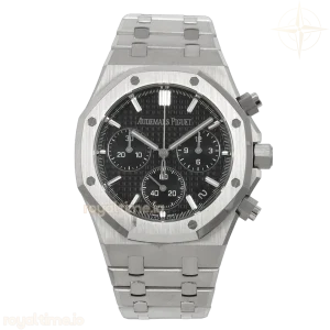 Audemars Piguet Royal Oak Chrono 26240 SS TOPF Black Dial on SS Bracelet SA4401