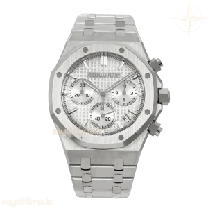 Audemars Piguet Royal Oak Chrono 26240 SS TOPF Sliver Dial on SS Bracelet SA4401