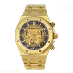 Audemars Piguet Royal Oak Chrono 26240 YG DDF YG Dial on YG Bracelet DD4401