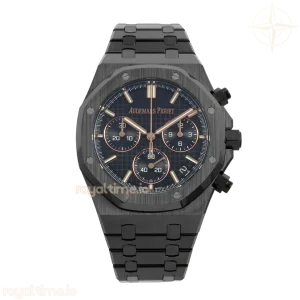 Audemars Piguet Royal Oak Chrono 26240ce Black Ceramic DDF Black Dial on Bracelet DD4401