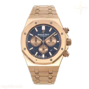 Audemars Piguet Royal Oak Chrono 26331 RG APSF Blue/RG Dial on RG Bracelet A2385