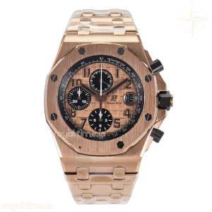 Audemars Piguet Royal Oak Offshore 42mm RG TKF RG Dial on RG Bracelet A7750