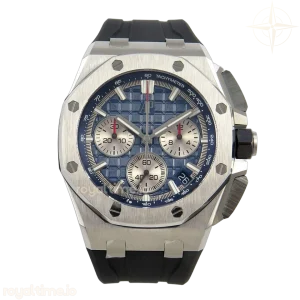 Audemars Piguet Royal Oak Offshore 43mm 26420 SS APSF Blue Dial On Black Rubber Strap SA4401