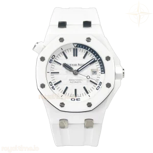 Audemars Piguet Royal Oak Offshore Diver 15707 White Ceramic ZF SA3120
