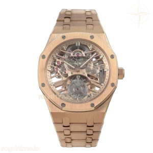 Audemars Piguet Royal Oak Skeleton Tourbillon RG 26735 APPF on RG Bracelet